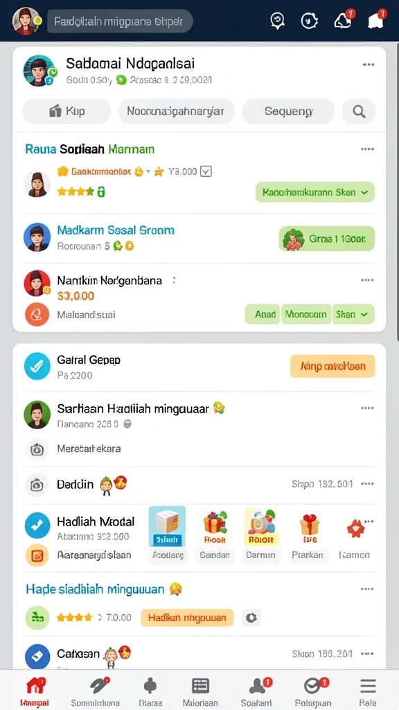 Screenshot ketua nomor 1